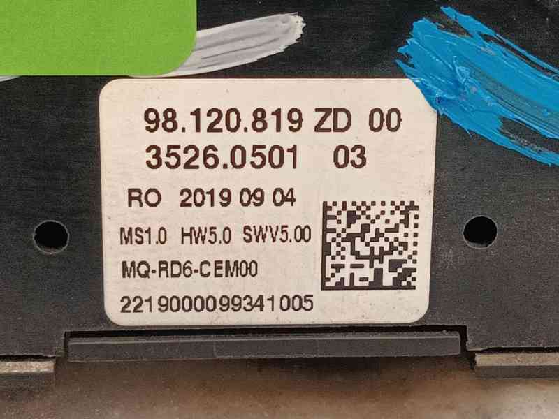 Recambio de mando multifuncion para peugeot expert furgoneta (v_) 2.0 bluehdi 120 referencia OEM IAM   