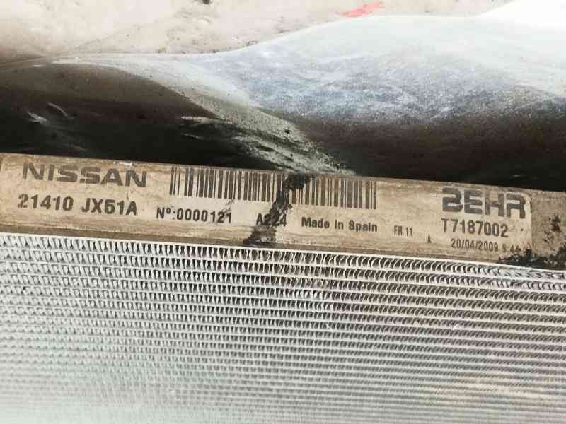 Recambio de radiador agua para nissan nv200 furgoneta 1.5 dci 85 (m20, m20m) referencia OEM IAM 21410JX51A  