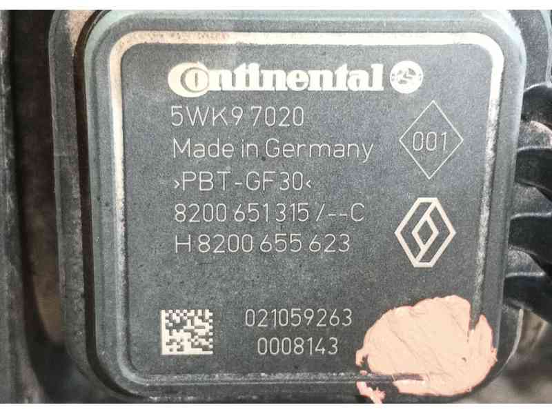 Recambio de caudalimetro para renault kangoo / grand kangoo ii (kw0/1_) 1.5 dci 75 (kw07, kw10, kw04) referencia OEM IAM   