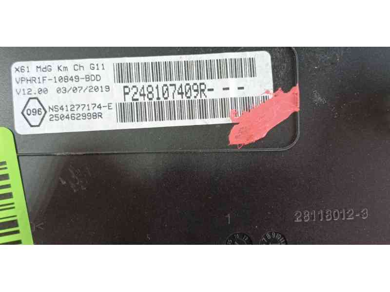 Recambio de cuadro instrumentos para renault kangoo / grand kangoo ii (kw0/1_) 1.5 dci 75 (kw07, kw10, kw04) referencia OEM IAM 