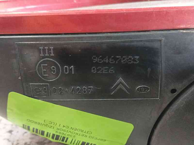 Recambio de espejo retrovisor izquierdo para citroën c4 i (lc_) 1.6 hdi referencia OEM IAM   