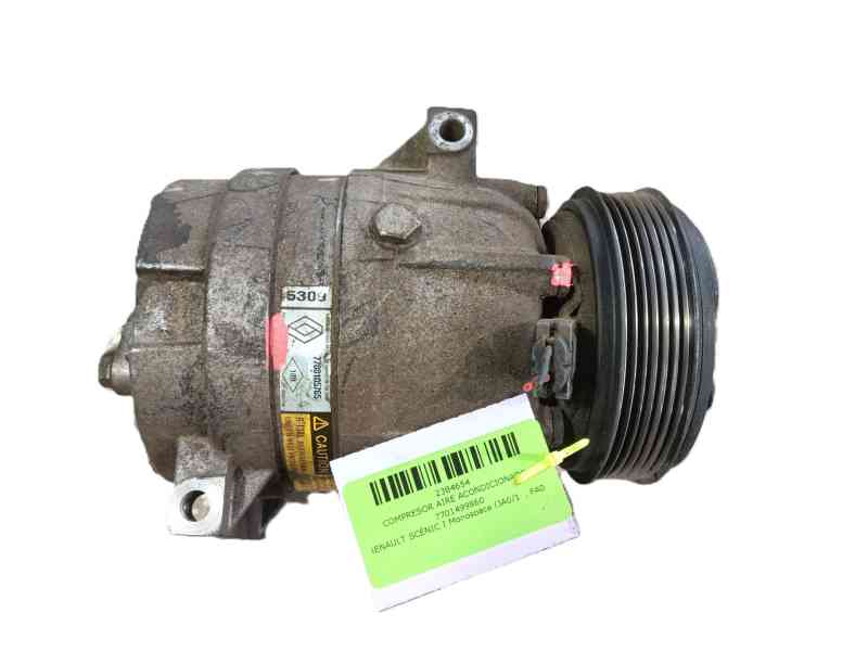 Recambio de compresor aire acondicionado para renault scénic i monospace (ja0/1_, fa0_) 1.9 dci rx4 referencia OEM IAM 770149986