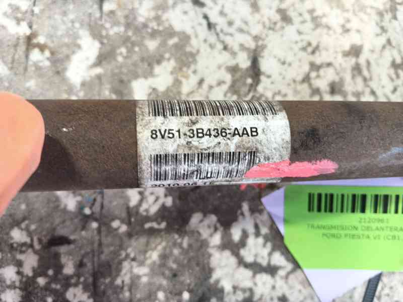 Recambio de transmision delantera derecha para ford fiesta vi (cb1, ccn) 1.25 referencia OEM IAM   