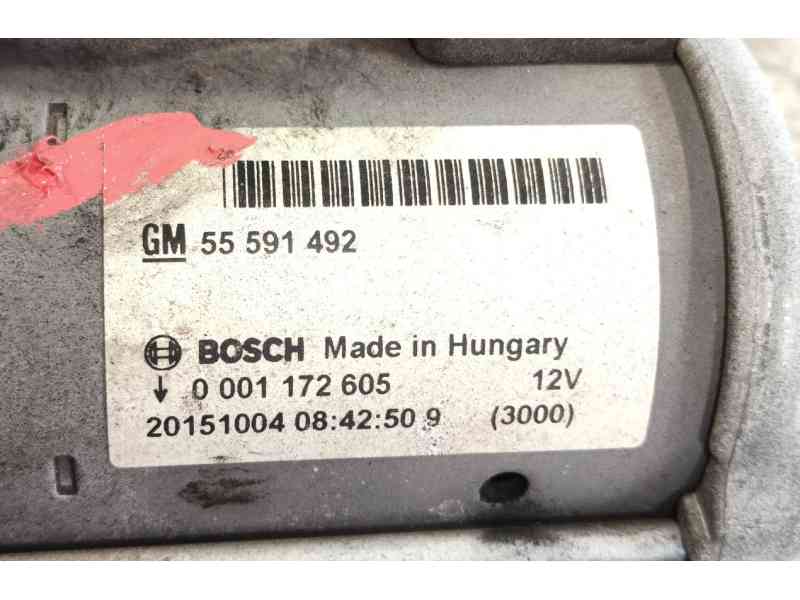 Recambio de motor arranque para opel corsa e (x15) 1.3 cdti (08, 68) referencia OEM IAM   