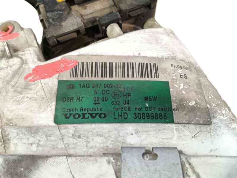 Recambio de faro derecho para volvo s40 i (644) 1.9 di referencia OEM IAM 30859767  