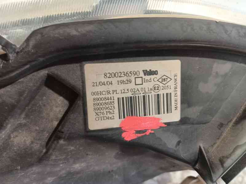 Recambio de faro izquierdo para renault kangoo (kc0/1_) 1.5 dci (kc07) referencia OEM IAM   