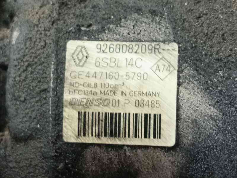 Recambio de compresor aire acondicionado para renault megane iii hatchback (bz0/1_, b3_) 1.5 dci (bz09, bz0d, bz1w, bz29, bz14) 