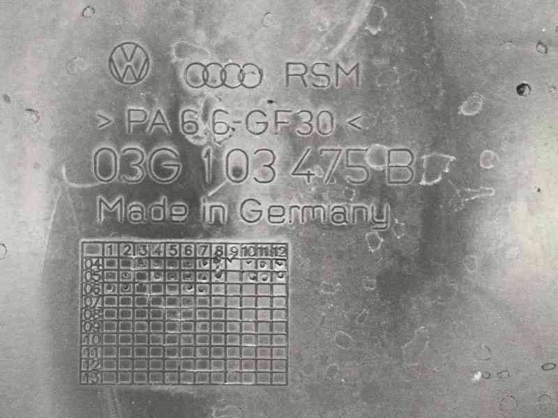 Recambio de tapa balancines para audi a6 berlina (4f2) 2.0 tdi referencia OEM IAM 03G103469K 03G103475B 