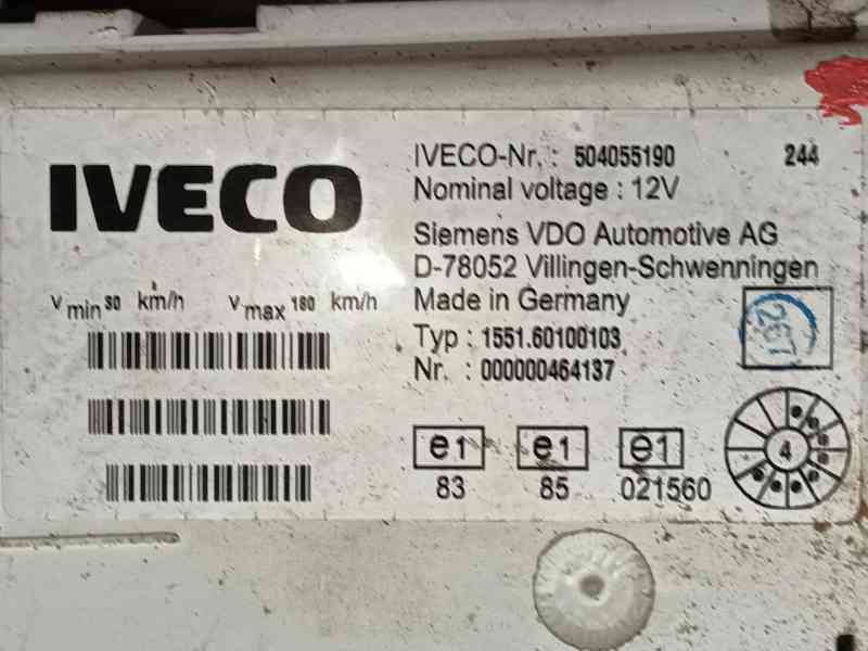 Recambio de cuadro instrumentos para iveco daily iii furgoneta 35 c 12 v, 35 s 12 v (agka43a2, agkb43a2, agkb46a2,... referencia