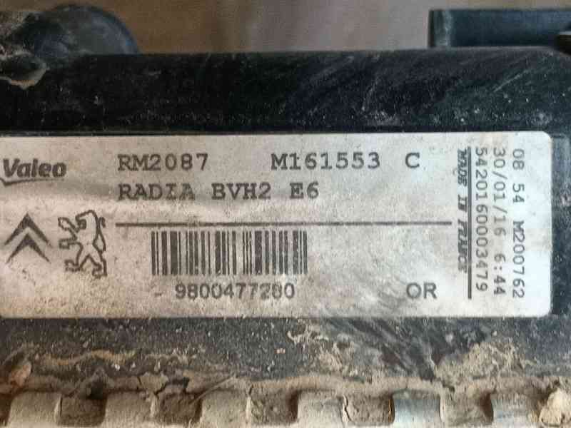 Recambio de radiador agua para citroën c4 ii (nc_) 1.2 thp 110 referencia OEM IAM   