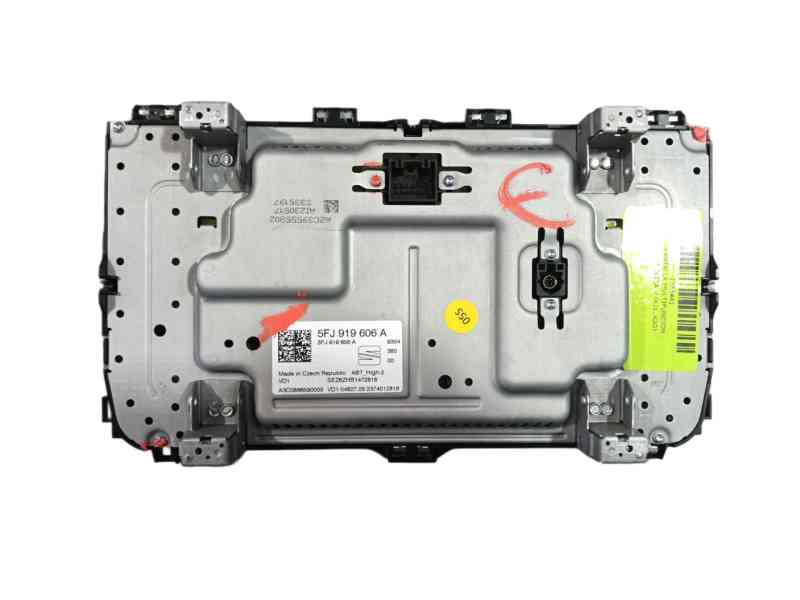 Recambio de pantalla multifuncion para seat ibiza v (kj1, kjg) 1.0 tsi referencia OEM IAM  5FJ919606A A3C0866590000