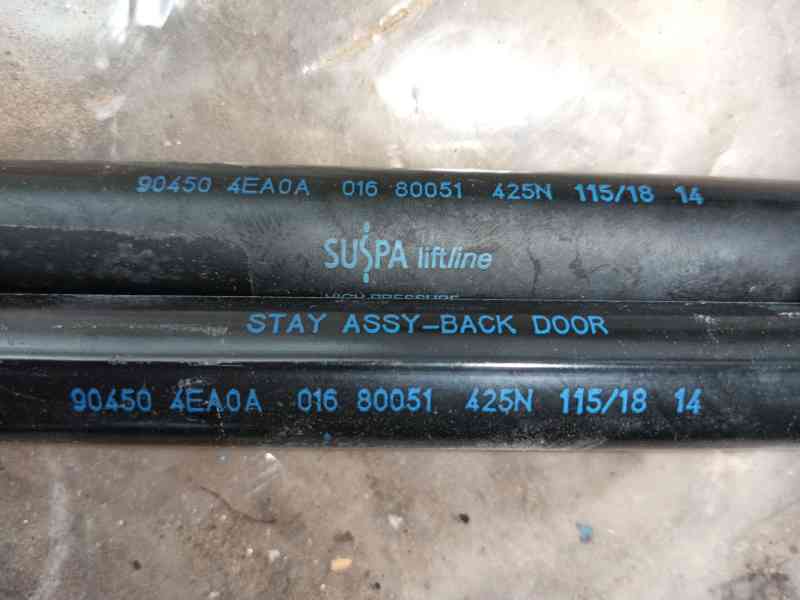 Recambio de amortiguadores maletero / porton para nissan qashqai ii (j11, j11_) 1.2 dig-t referencia OEM IAM   