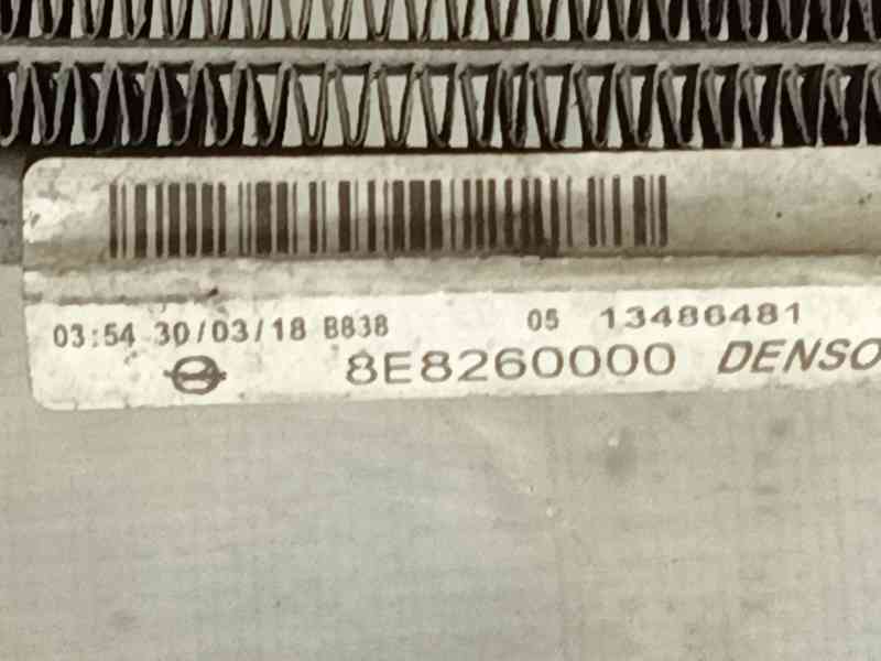 Recambio de radiador agua para opel corsa e (x15) 1.3 cdti (08, 68) referencia OEM IAM 13486481 8E8260000 