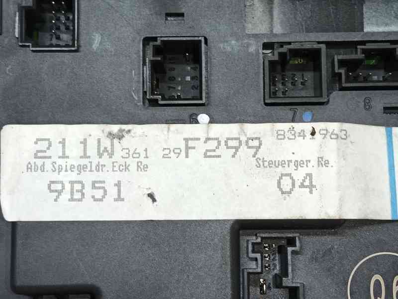 Recambio de centralita check control para mercedes-benz clase e (w211) e 200 kompressor (211.042) referencia OEM IAM A2118200626