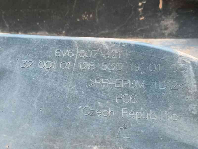 Recambio de paragolpes trasero para skoda fabia iii (nj3) 1.0 referencia OEM IAM   
