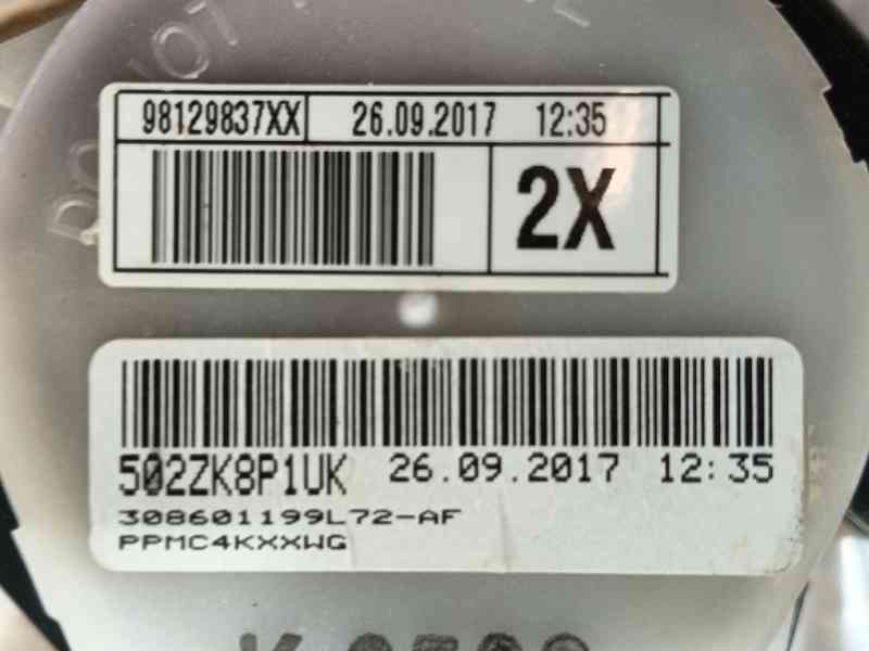 Recambio de cinturon seguridad trasero izquierdo para citroën jumpy iii autobús (v_) 1.6 bluehdi 115 referencia OEM IAM   