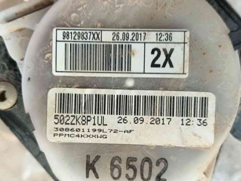 Recambio de cinturon seguridad trasero derecho para citroën jumpy iii autobús (v_) 1.6 bluehdi 115 referencia OEM IAM 98129837XX