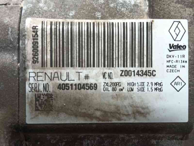 Recambio de compresor aire acondicionado para dacia sandero ii (b8_) 1.5 dci referencia OEM IAM 926009154R Z0014345C 4051104569