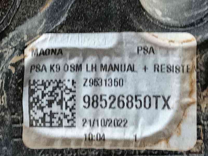 Recambio de retrovisor izquierdo para peugeot partner furgoneta/monovolumen (k9) 1.5 bluehdi 100 referencia OEM IAM   