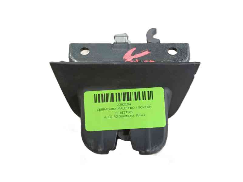 Recambio de cerradura maletero / porton para audi a3 sportback (8pa) 2.0 tdi 16v referencia OEM IAM 8P3827505  