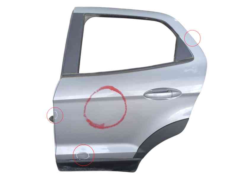 Recambio de puerta trasera izquierda para ford ecosport 1.0 ecoboost referencia OEM IAM  JN15N24787AA HN15N24721AD