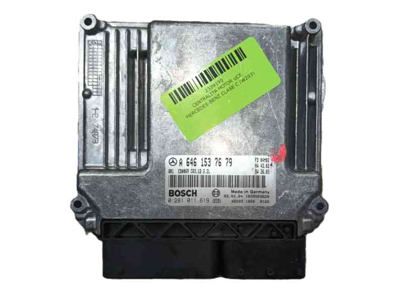 Recambio de centralita motor uce para mercedes-benz clase c (w203) c 220 cdi (203.006) referencia OEM IAM  0281011654 