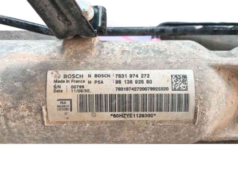 Recambio de cremallera direccion para opel vivaro c furgoneta (k0) 1.5 referencia OEM IAM  9812692580 7831974272