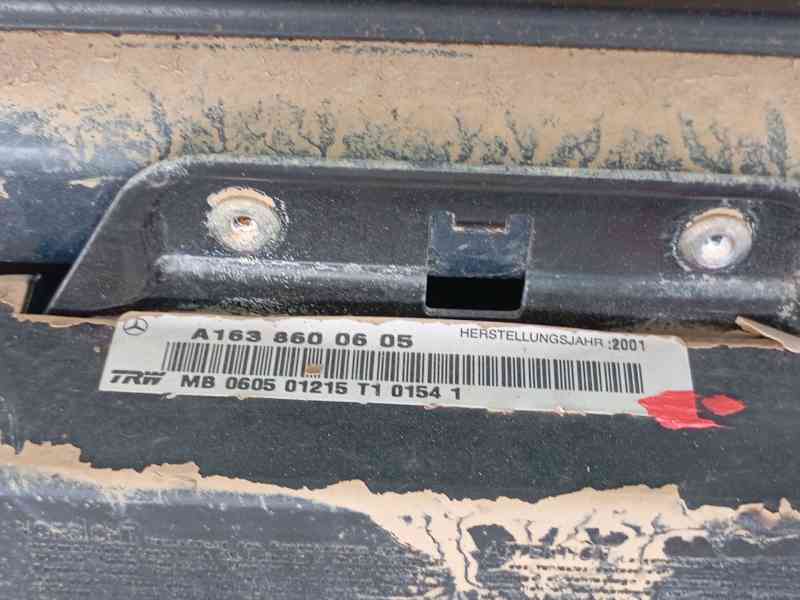 Recambio de puerta delantera izquierda para mercedes-benz clase m (w163) ml 400 cdi (163.128) referencia OEM IAM 1637201505  