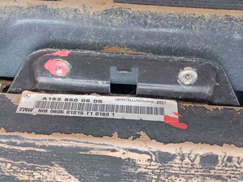 Recambio de puerta trasera izquierda para mercedes-benz clase m (w163) ml 400 cdi (163.128) referencia OEM IAM 1637301505  