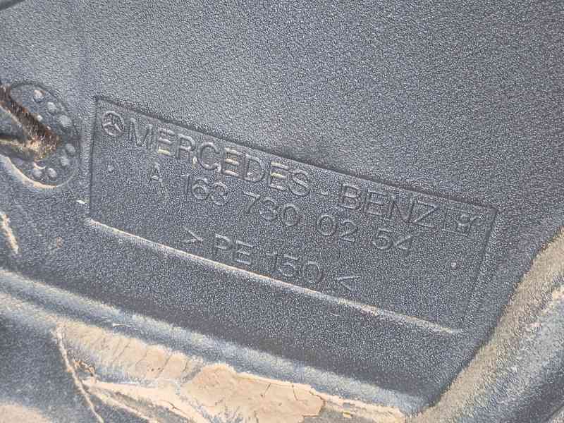Recambio de puerta trasera derecha para mercedes-benz clase m (w163) ml 400 cdi (163.128) referencia OEM IAM 1637301605  