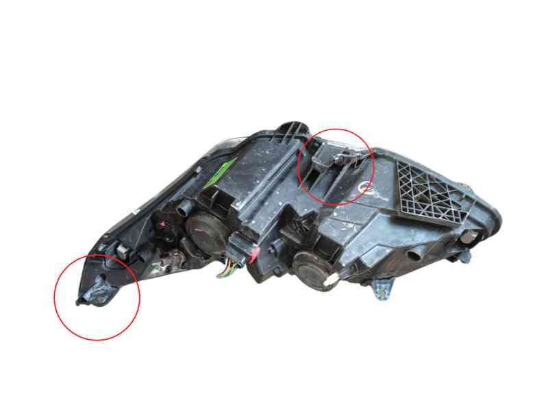 Recambio de faro derecho para citroën c4 i (lc_) 1.6 hdi referencia OEM IAM  9646893880 620653