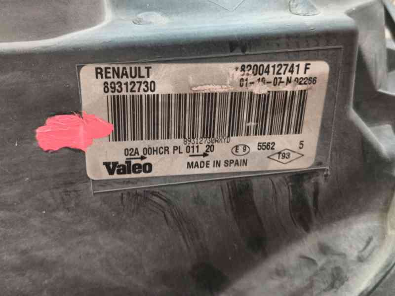 Recambio de faro izquierdo para renault megane ii (bm0/1_, cm0/1_) 1.6 16v (bm0c, cm0c) referencia OEM IAM  89312730 8200412741F