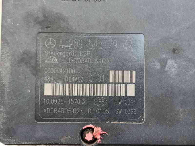 Recambio de abs para mercedes-benz clase c (w203) c 220 cdi (203.006) referencia OEM IAM 0034319312 1002080787 A2095452932