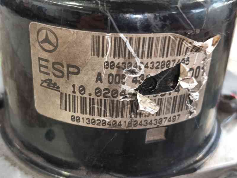 Recambio de abs para mercedes-benz clase c (w203) c 220 cdi (203.006) referencia OEM IAM 0034319312 1002080787 A2095452932