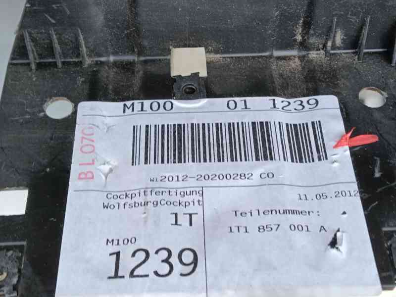 Recambio de salpicadero para volkswagen touran (1t3) 1.6 tdi referencia OEM IAM 1T1857001AMQVS  