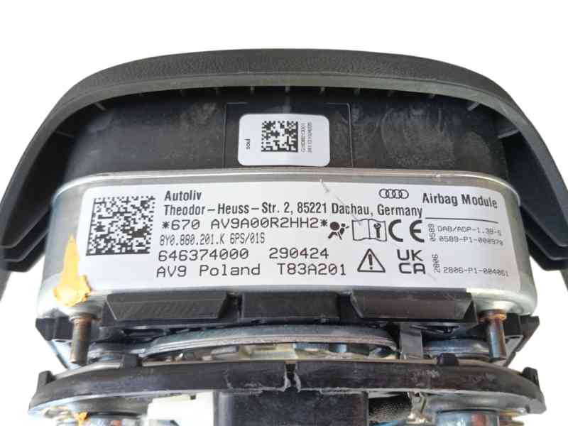 Recambio de airbag delantero izquierdo para audi a3 sportback (8ya, 8yf) 35 tdi referencia OEM IAM 8Y0880201K6PS  