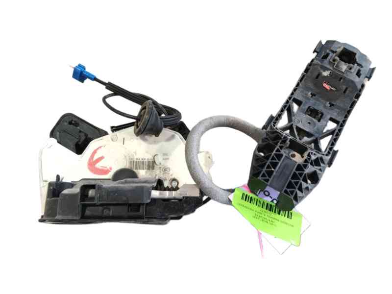 Recambio de cerradura puerta trasera derecha para seat leon (5f1) 1.6 tdi referencia OEM IAM 5K4839016AH 5K4839016O 