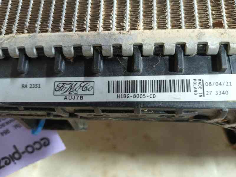 Recambio de radiador agua para ford fiesta vii (hj, hf) 1.0 ecoboost referencia OEM IAM 2545469 H1BG8005CD H1BG8005DA