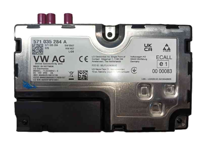 Recambio de modulo electronico para audi a3 sportback (8ya, 8yf) 35 tdi referencia OEM IAM   