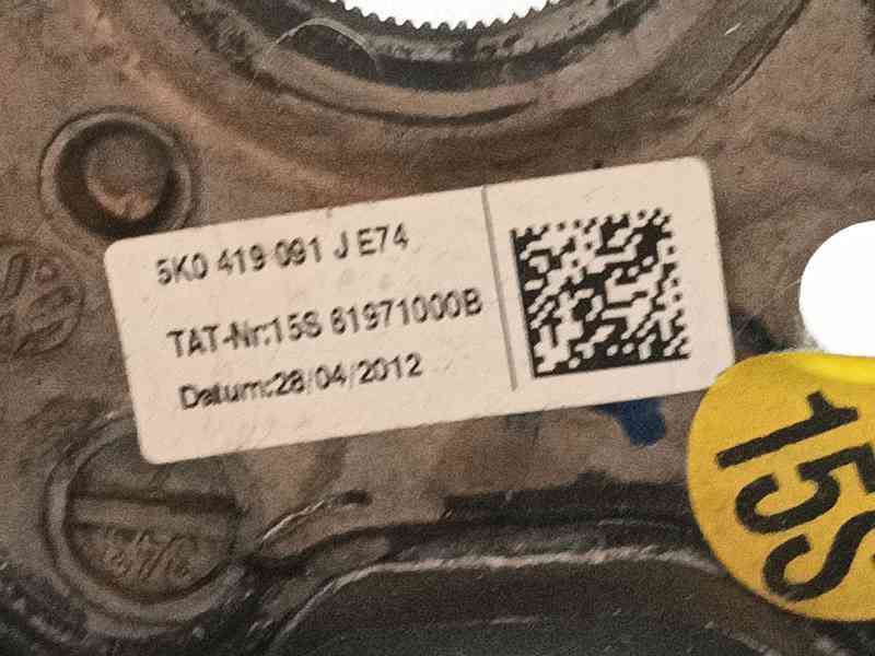 Recambio de volante para volkswagen touran (1t3) 1.6 tdi referencia OEM IAM   