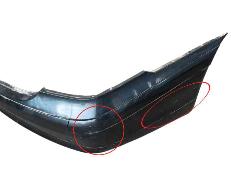 Recambio de paragolpes trasero para mercedes-benz clase c (w203) c 220 cdi (203.008) referencia OEM IAM A2038850825  