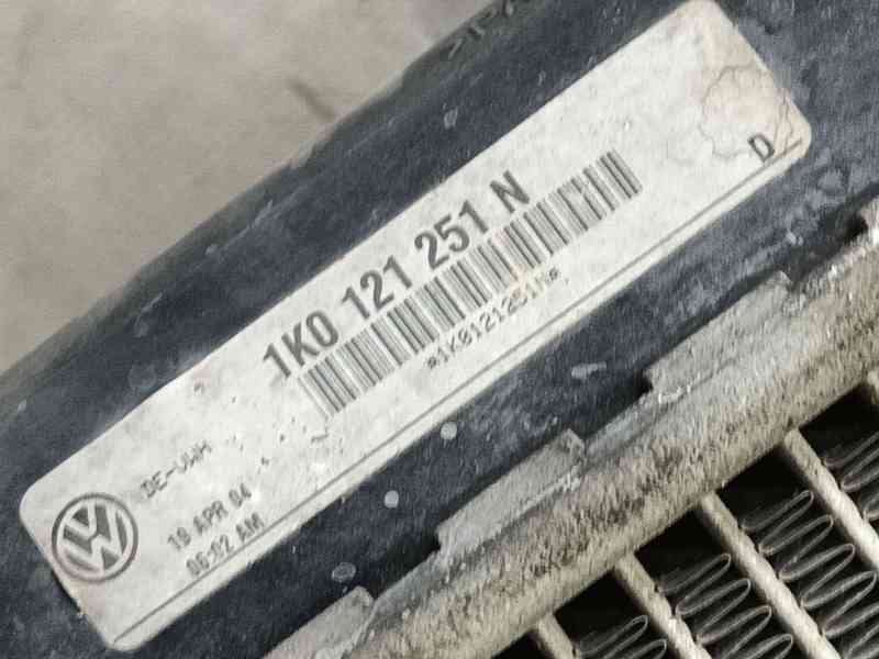 Recambio de radiador agua para audi a3 sportback (8pa) 2.0 tdi 16v referencia OEM IAM 1K0121251AB  