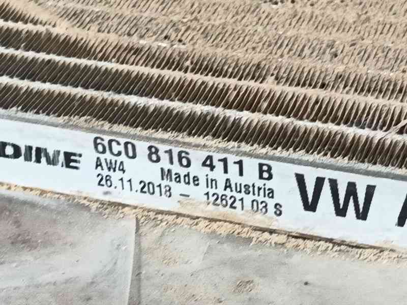 Recambio de condensador / radiador aire acondicionado para skoda fabia iii (nj3) 1.0 referencia OEM IAM 6C0816411B  