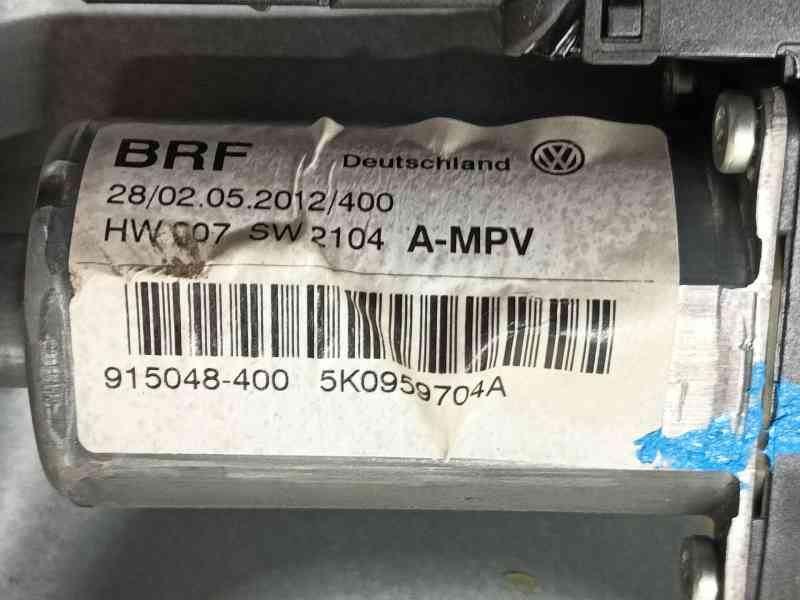 Recambio de elevalunas trasero derecho para volkswagen touran (1t3) 1.6 tdi referencia OEM IAM 1T0839462P 1T0839730Q 5K0959704AV