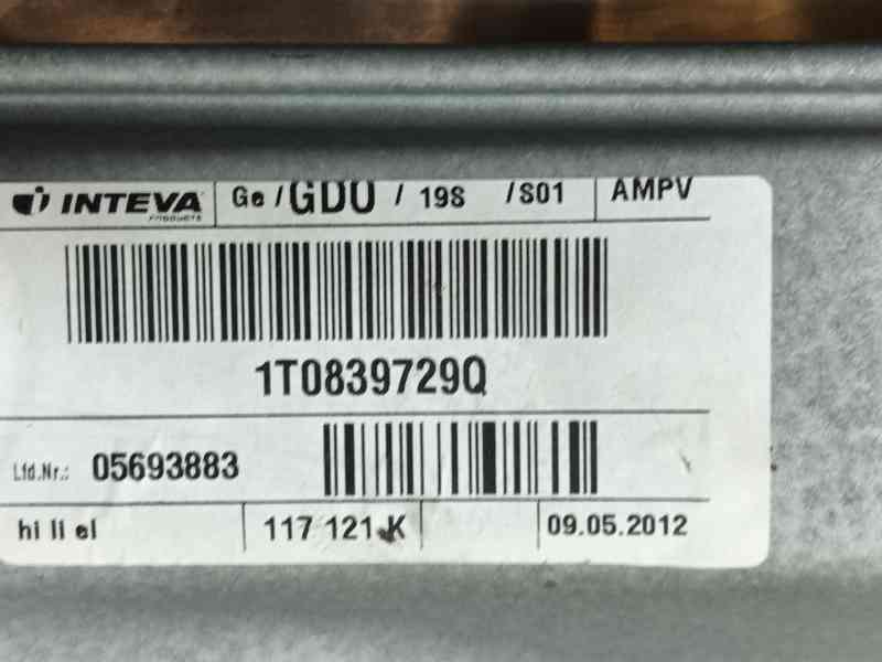 Recambio de elevalunas trasero izquierdo para volkswagen touran (1t3) 1.6 tdi referencia OEM IAM 1T0839461P  