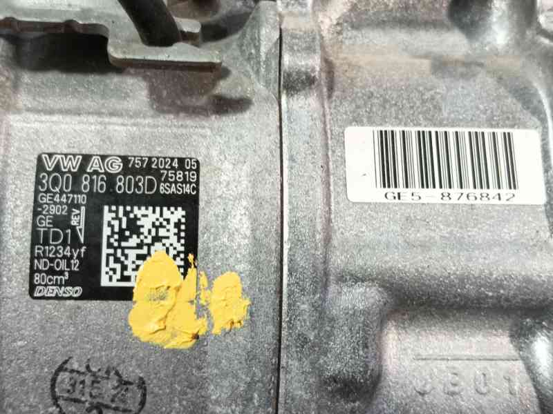 Recambio de compresor aire acondicionado para audi a3 sportback (8ya, 8yf) 35 tdi referencia OEM IAM 5Q0816803D 3Q0816803D 75720