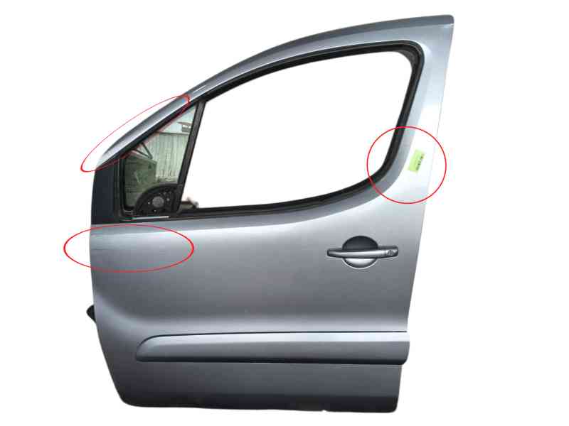 Recambio de puerta delantera izquierda para peugeot partner tepee 1.6 bluehdi 100 referencia OEM IAM   
