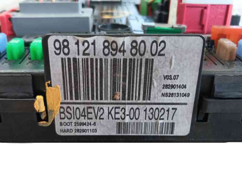 Recambio de bsi para peugeot partner tepee 1.6 bluehdi 100 referencia OEM IAM  981218948002 