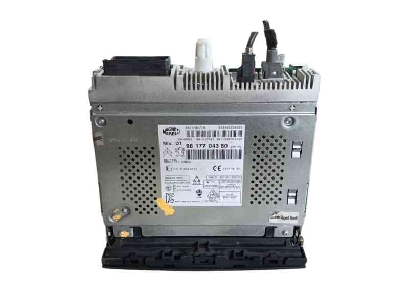 Recambio de sistema audio / radio cd para peugeot partner tepee 1.6 bluehdi 100 referencia OEM IAM   