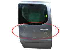 Recambio de puerta lateral corredera derecha para peugeot partner tepee 1.6 bluehdi 100 referencia OEM IAM   